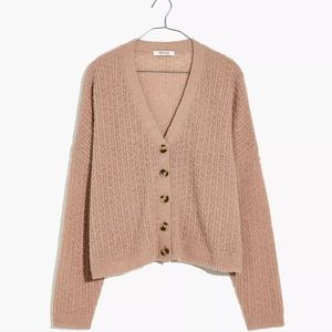 Madewell Mayfair Sweater Cardigan